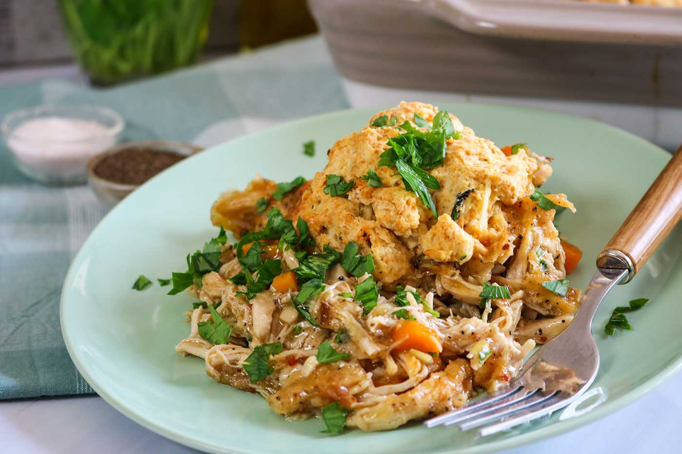 Comfort Food at its Best: Chicken Pie and Biscuits Recipe