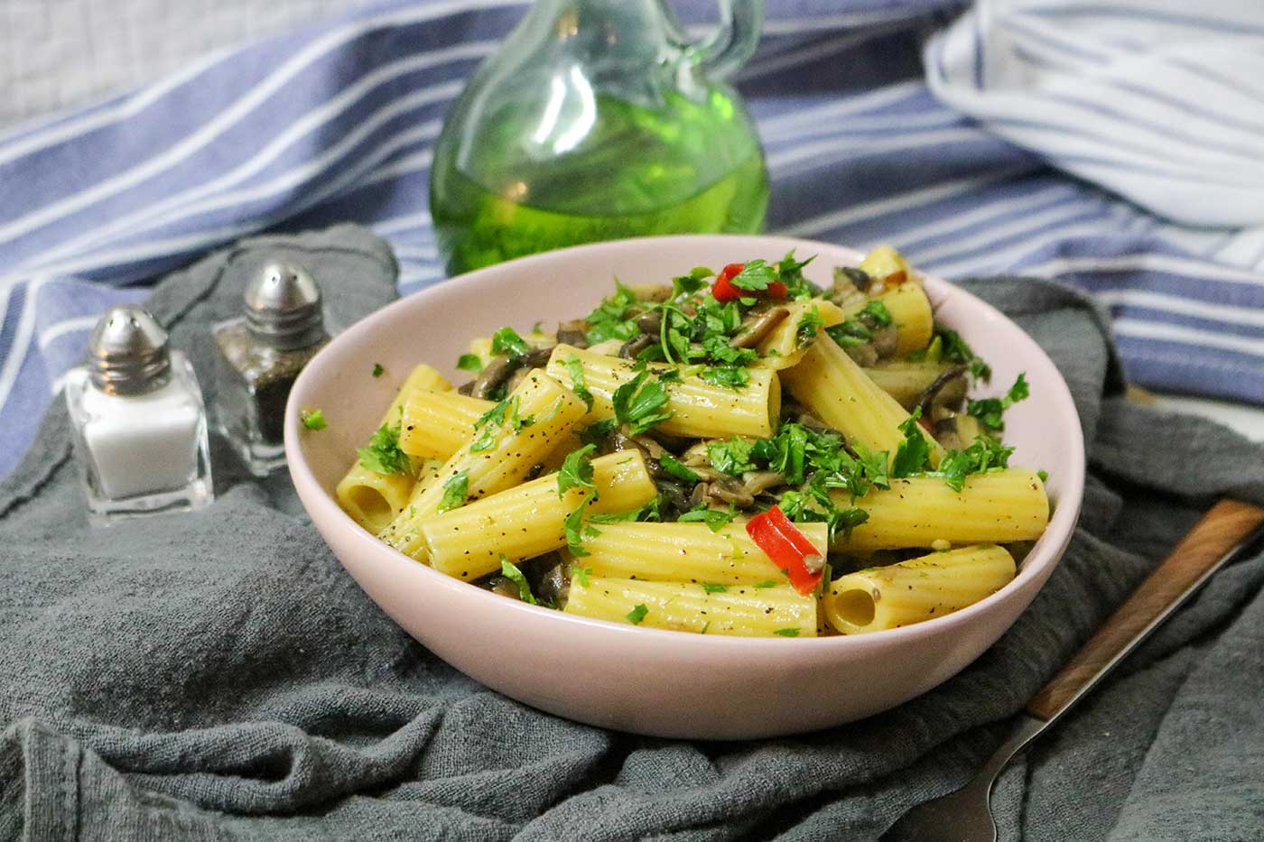 Mushroom pasta recipe