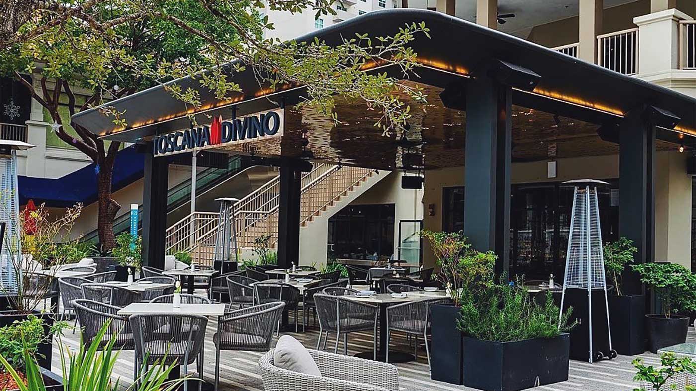 Covered Outdoor Dining