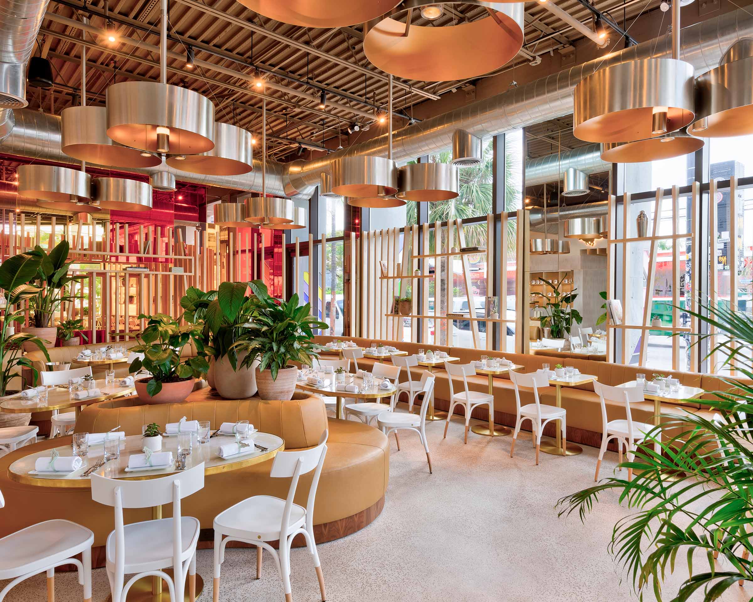 Yann Couvreur Café interiors