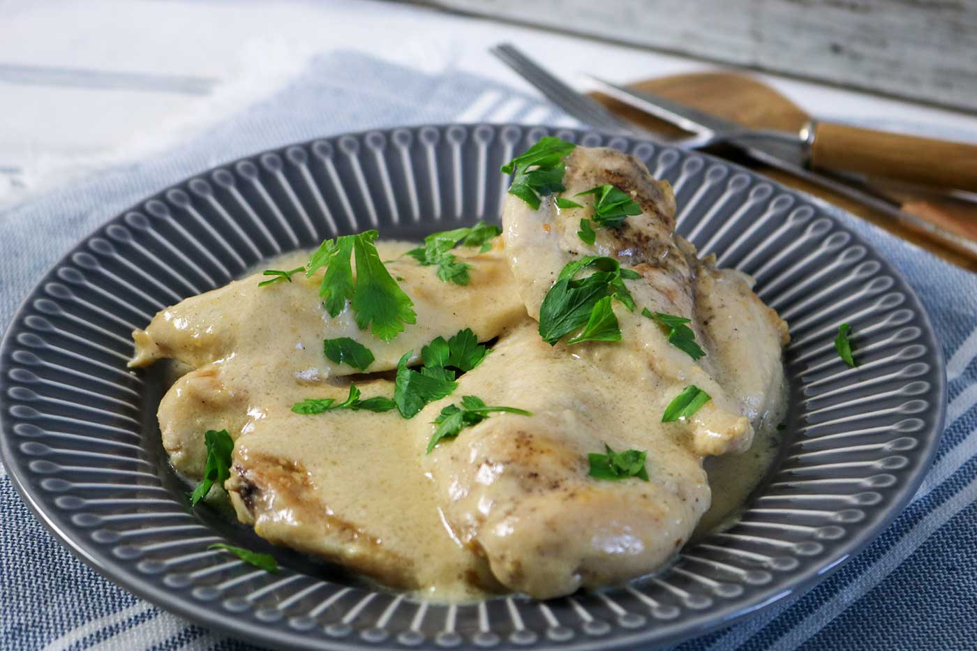 Ketofriendly Chicken in Peanut Butter Sauce Recipe Dish Miami