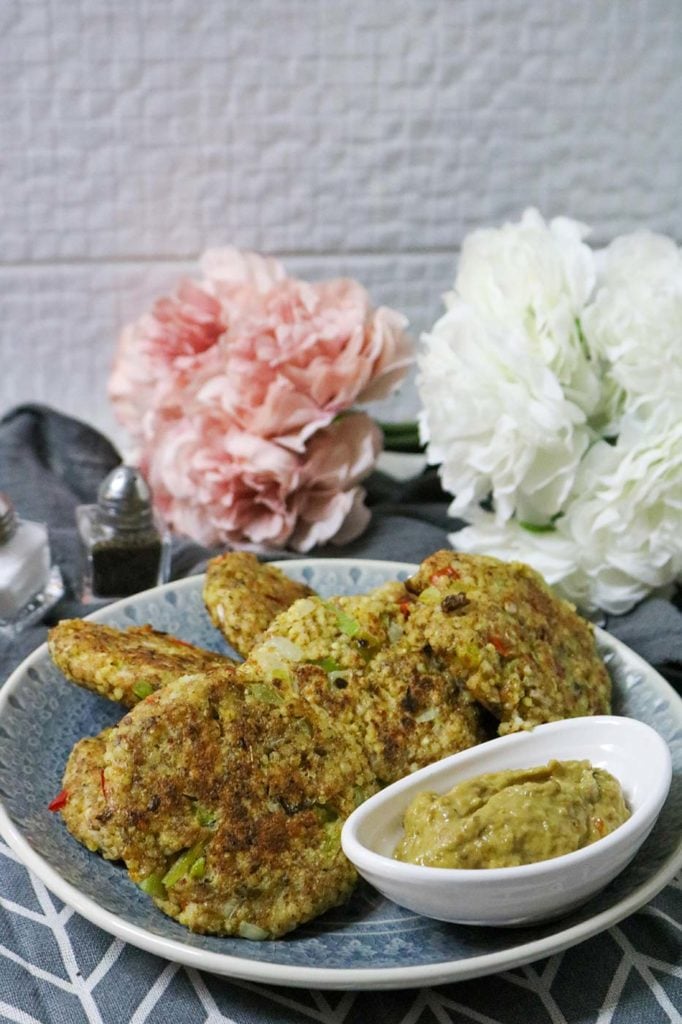GlutenFree and Vegan Millet Patties Recipe Dish Miami